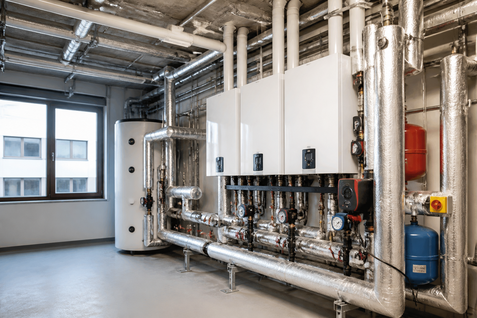 Commercial Building Heating System service package